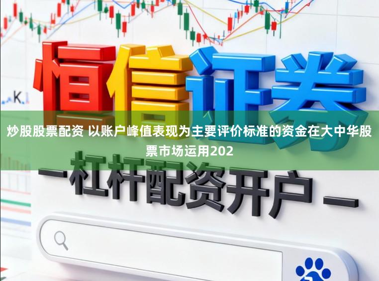 炒股股票配资 以账户峰值表现为主要评价标准的资金在大中华股票市场运用202