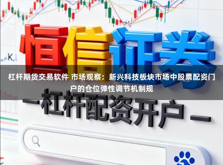 杠杆期货交易软件 市场观察：新兴科技板块市场中股票配资门户的仓位弹性调节机制规