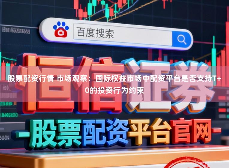 股票配资行情 市场观察：国际权益市场中配资平台是否支持T+0的投资行为约束