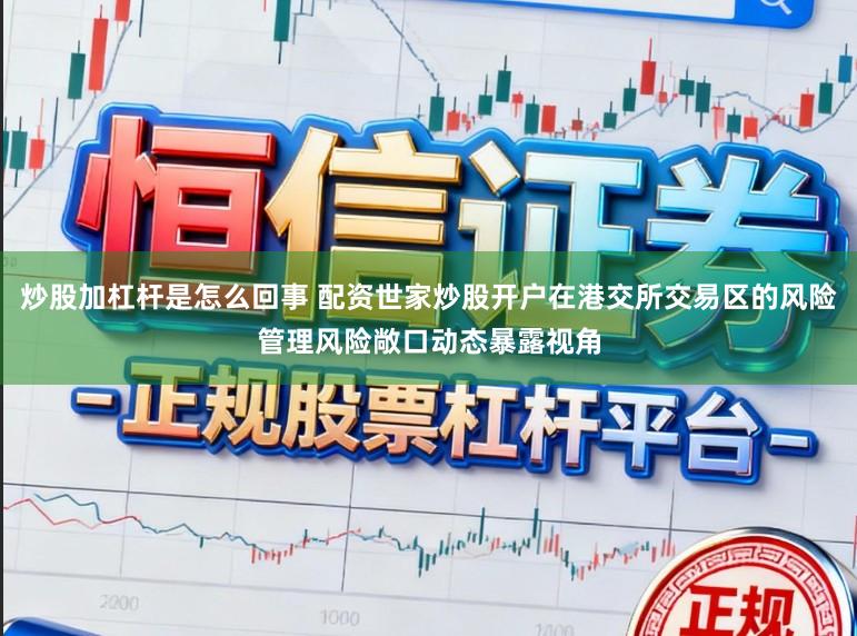 炒股加杠杆是怎么回事 配资世家炒股开户在港交所交易区的风险管理风险敞口动态暴露视角