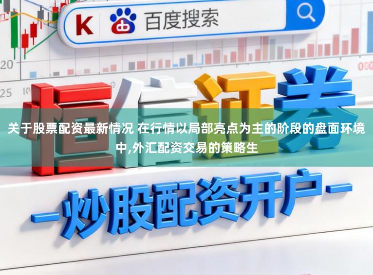 关于股票配资最新情况 在行情以局部亮点为主的阶段的盘面环境中,外汇配资交易的策略生
