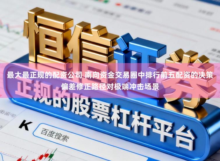 最大最正规的配资公司 南向资金交易圈中排行前五配资的决策偏差修正路径对极端冲击场景