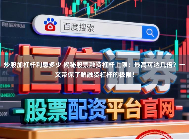 炒股加杠杆利息多少 揭秘股票融资杠杆上限：最高可达几倍？一文带你了解融资杠杆的极限！