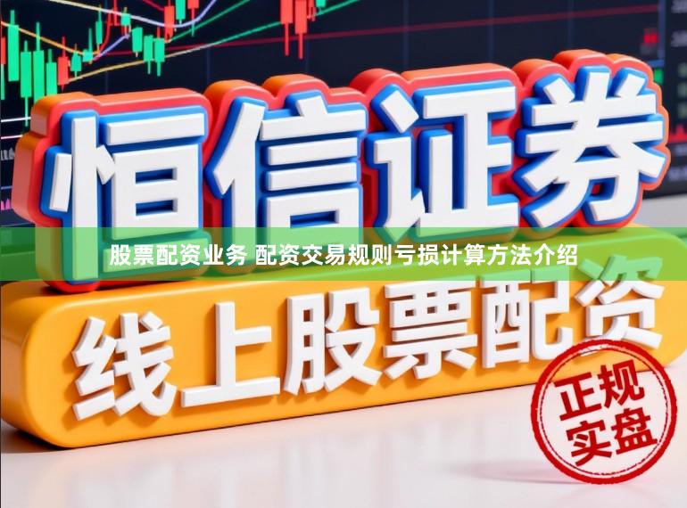 股票配资业务 配资交易规则亏损计算方法介绍