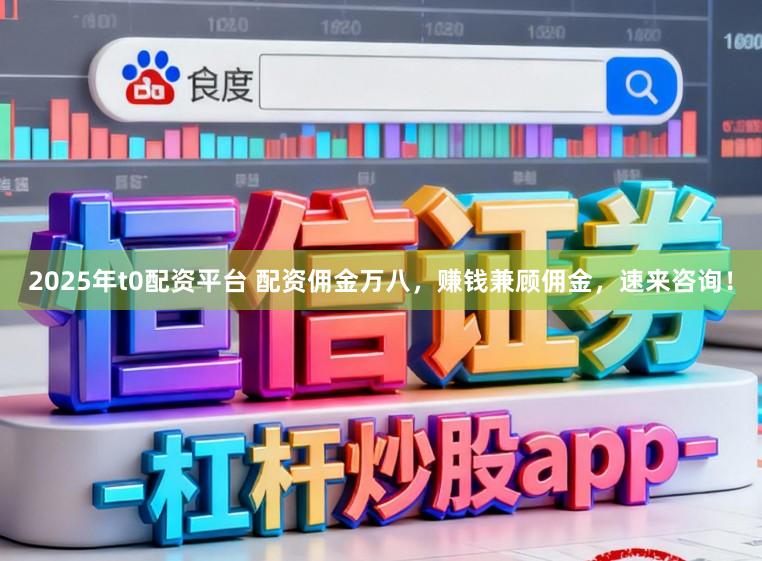 2025年t0配资平台 配资佣金万八，赚钱兼顾佣金，速来咨询！